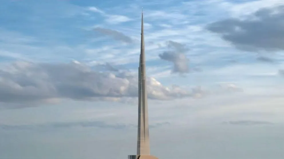 El rascacielos Illinois diseñado por Frank Lloyd Wright hubiera medido más de 1.700 metros si lo hubieran construido. La nueva torre lo superaría con creces. (Milkomède/CC) 