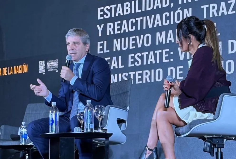 Luis Caputo en Expo Real Estate 2025